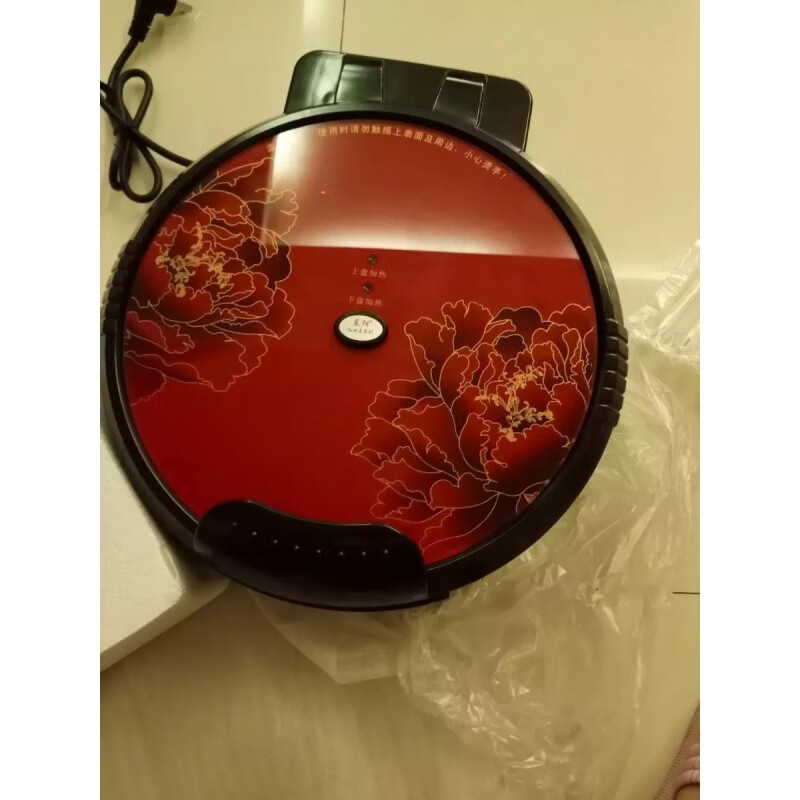 晨阳多功能电饼铛家用电饼铛双面加热自动断电加大加深烙饼煎饼锅多