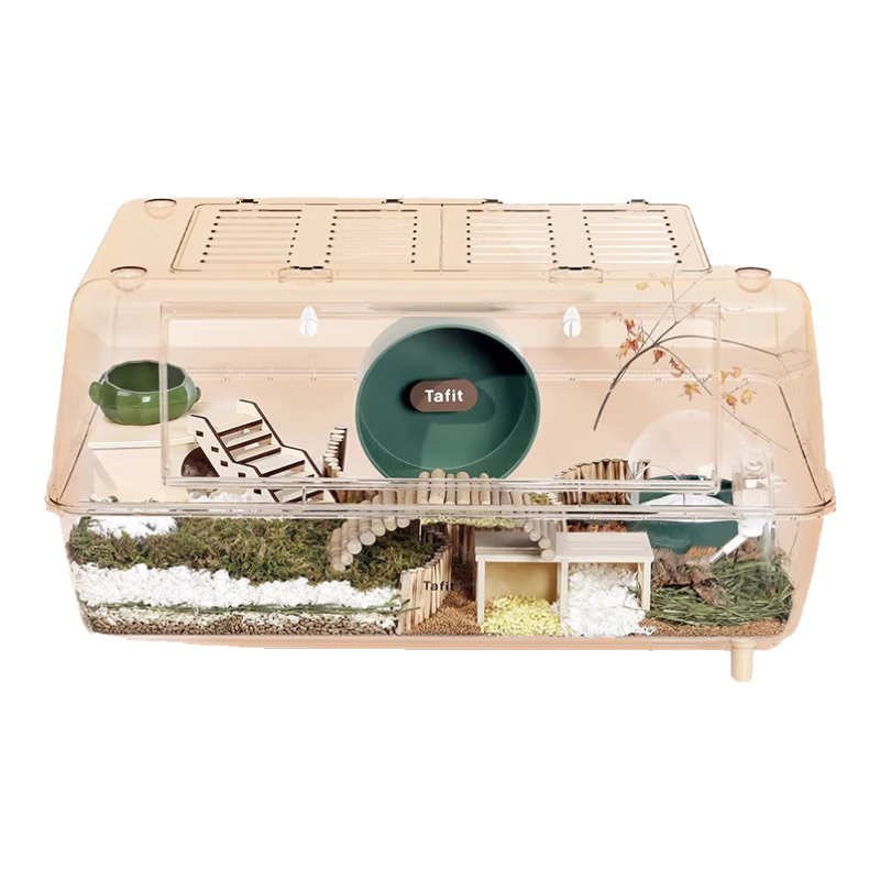 它適倉鼠籠子亞克力75透明飼養(yǎng)箱觀景88超大別墅金絲熊專用籠蘆丁雞用 全透明水晶籠MAX【88cm】 侏儒類/倉鼠/熊類/刺猬/蘆丁雞