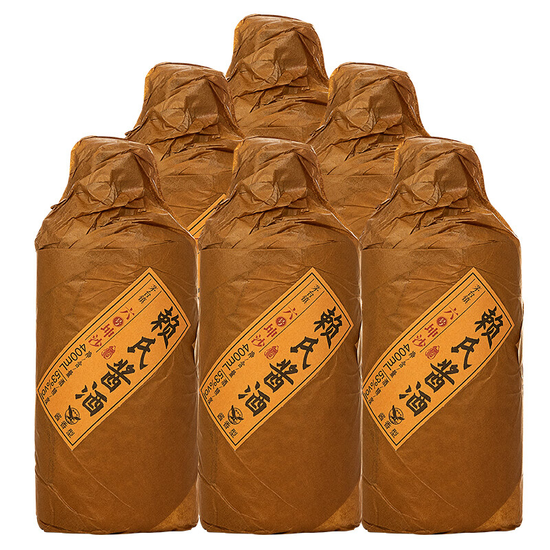 赖世安赖氏酱酒茅台镇酱香型白酒整箱53度坤沙粮食老酒 53度 400ml 6