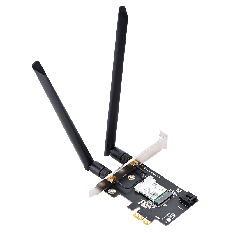 gxlinkstarWiFi7 PCI-E��������BE200/AX210/AX200�羺��Ϸ5Gǧ����������һ�ȶ�������̨ʽ������WiFi������ 8265˫Ƶ1200M��PCI-E������ 55.9Ԫ