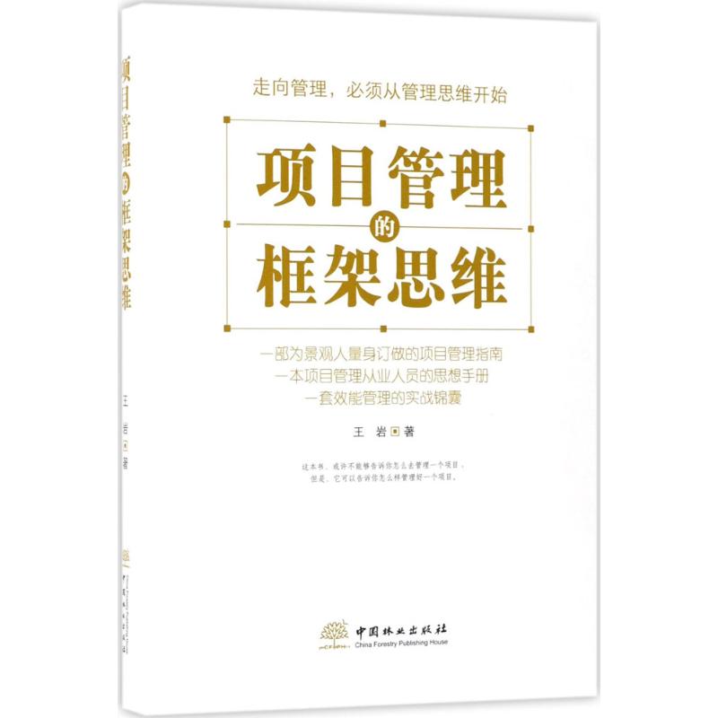 项目管理的框架思维 王岩 书籍