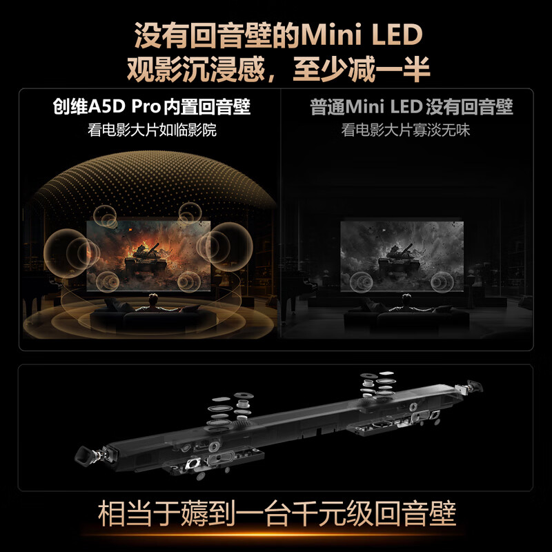 创维75A5D Pro 75英寸 Mini LED电视75寸电视热销中，快来看看怎么样！-图片2
