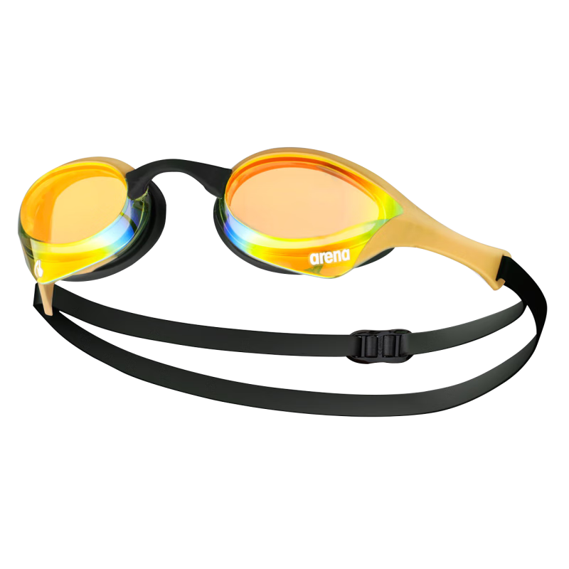 阿瑞娜（arena）進(jìn)口泳鏡徐嘉余防水防霧先鋒高清男女通用鍍膜游泳鏡競技比賽眼鏡 180MSW（進(jìn)口防霧先鋒）YEGL金色