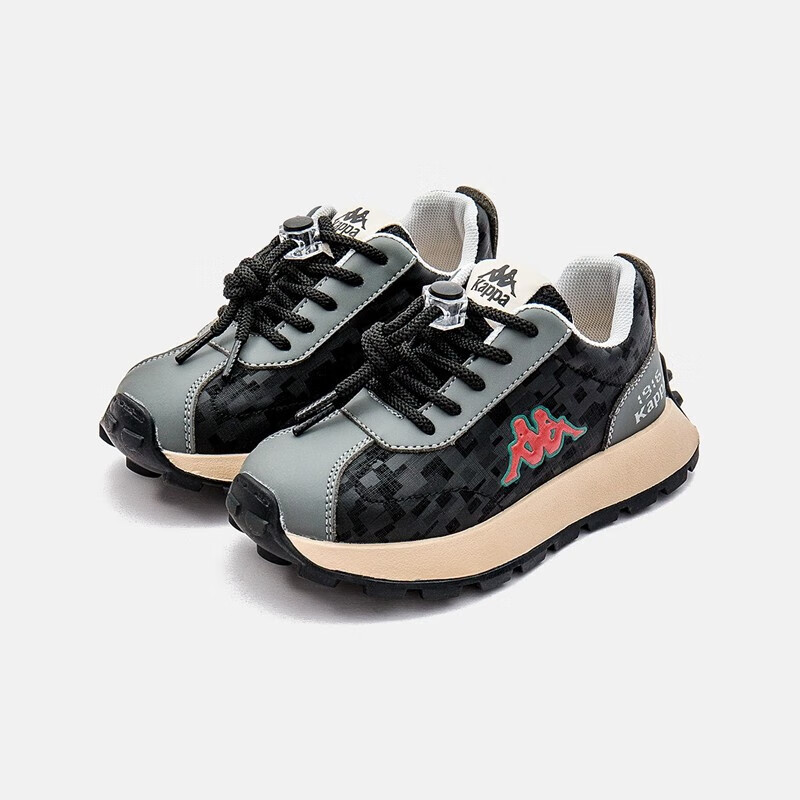 KAPPA KIDS����ͯЬ���＾��ͯ�˶�Ь����ͯѧ��ʱ�����а�ЬŮͯ�ܲ�Ь �ڻ� 28�� �ʺϽų�176mm