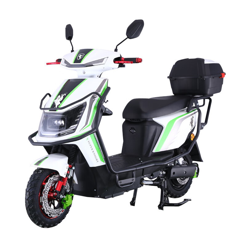 天下行新国标黑骑士电动车自行车高速外卖裸车长跑王电动车超长续航 标准版裸车+无电池充电器+速度50码+送护杠尾箱