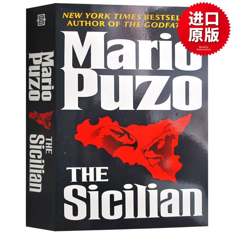 教父2 The Sicilian 英文原版小说 西西里人 奥斯卡电影原著 教父三部曲 黑帮小说 进口