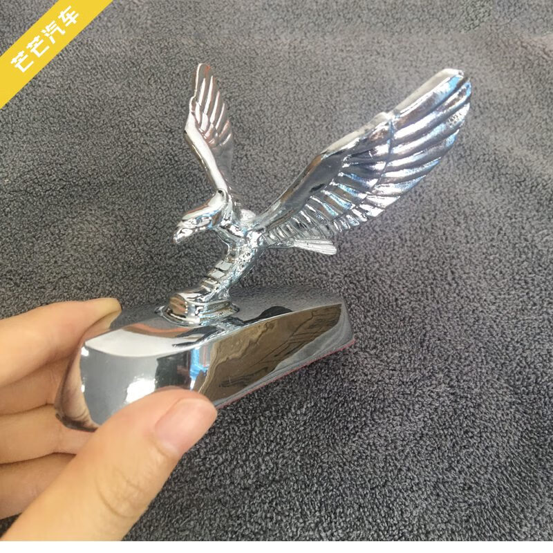 小老头适配哈弗h6 h1 h f7 f h4 h2 m2 m4机盖标改装金属立标老鹰标志