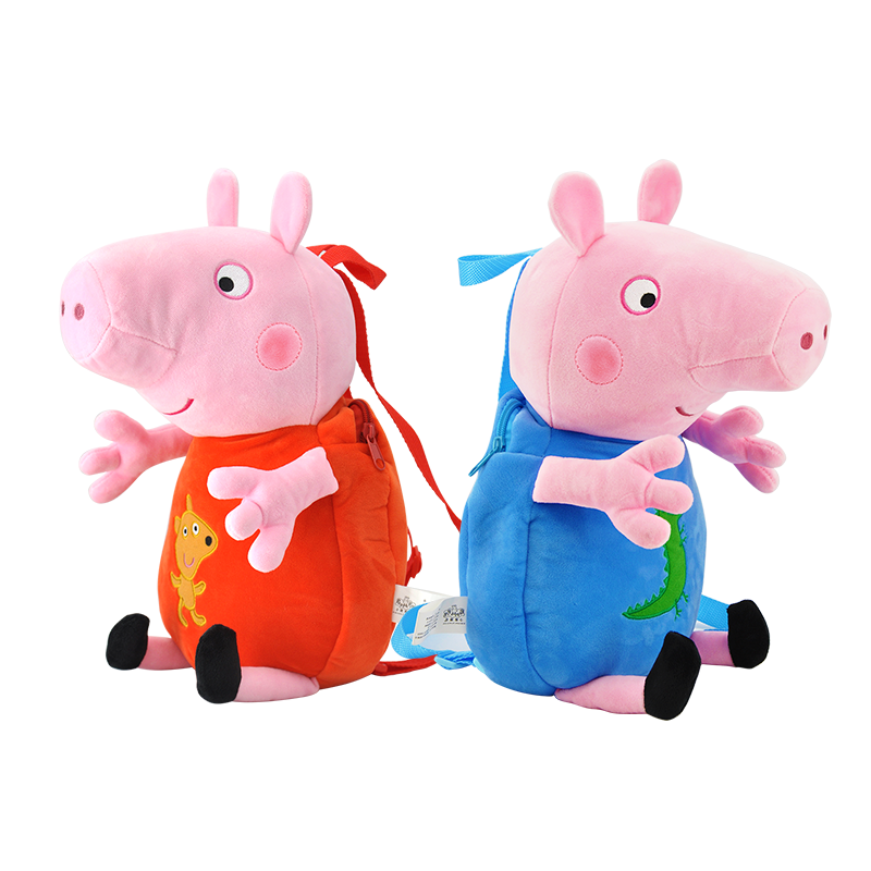 小猪佩奇毛绒玩具儿童礼物，价格稳定受欢迎，外形精致线条流畅，材质绒布手工制作
