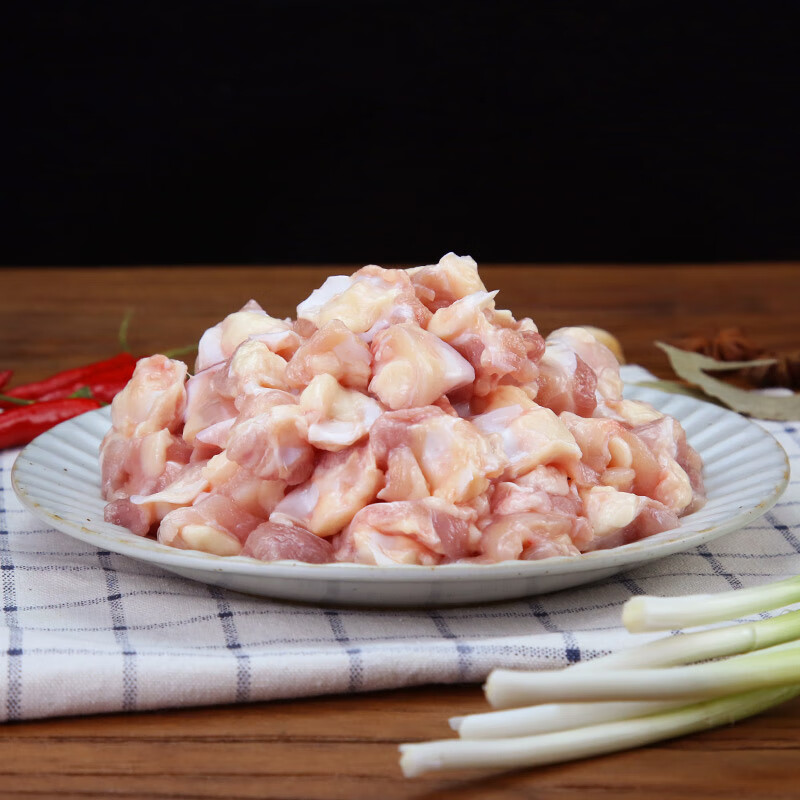果亦橙掌中宝新鲜冷冻鸡脆骨速冻鸡软骨生鲜食材膝软骨 3斤