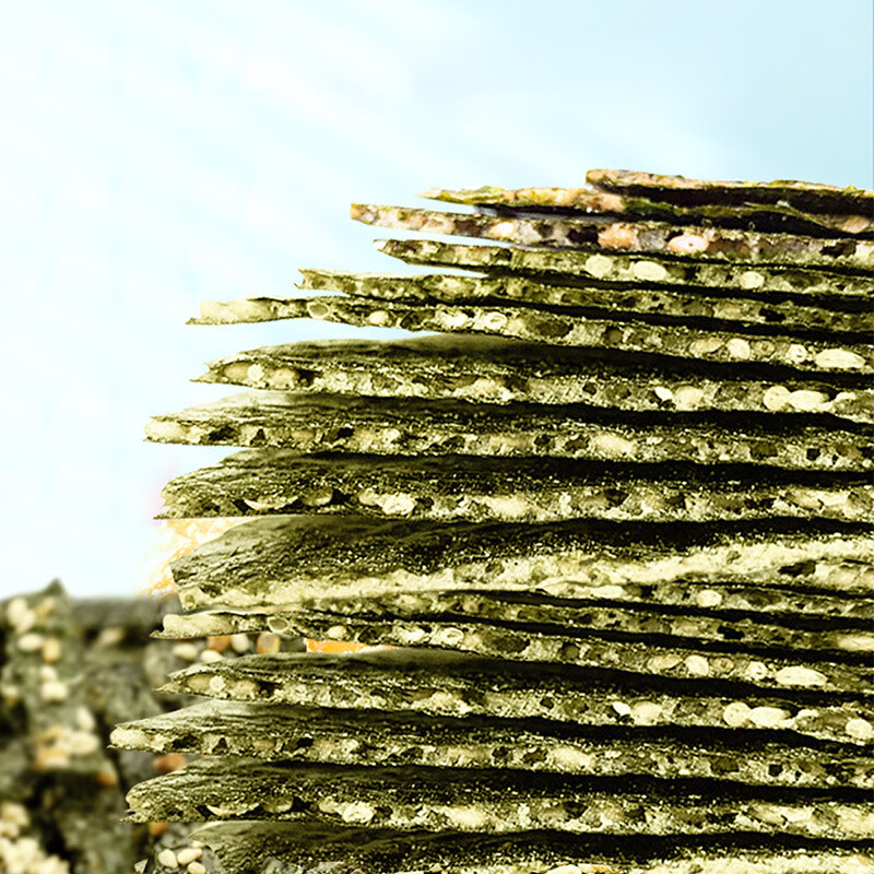 味滋源 夹心海苔脆5罐5口味 芝麻夹心海苔 儿童零食 香酥爽口 夹心海苔罐装40g(南瓜子) 2份