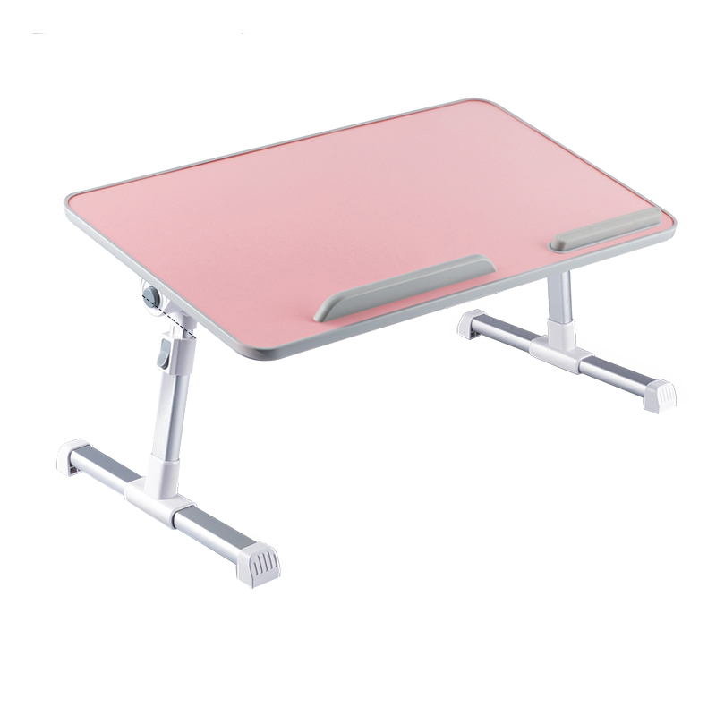 施豪特斯（SHTS）电脑桌 免安装懒人床上电脑桌可升降折叠笔记本电脑桌子小书桌Q8标准款 粉红色100018133534