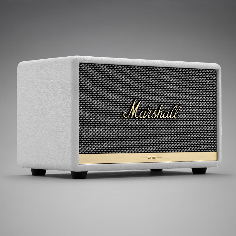 马歇尔（Marshall）ACTON II BLUETOOTH音箱无线蓝牙家用重低音音响 白色
