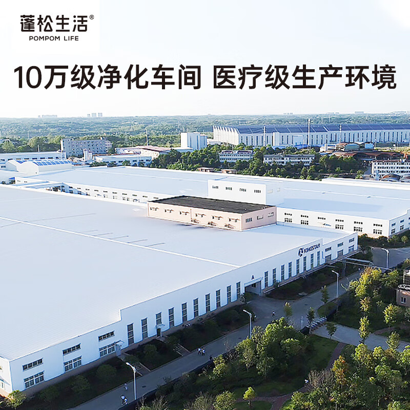 蓬松生活产妇日常护理湿巾家用大包婴儿擦屁屁专用湿纸巾儿童清洁母婴用品 【经典款】蓝色80抽/包*10包