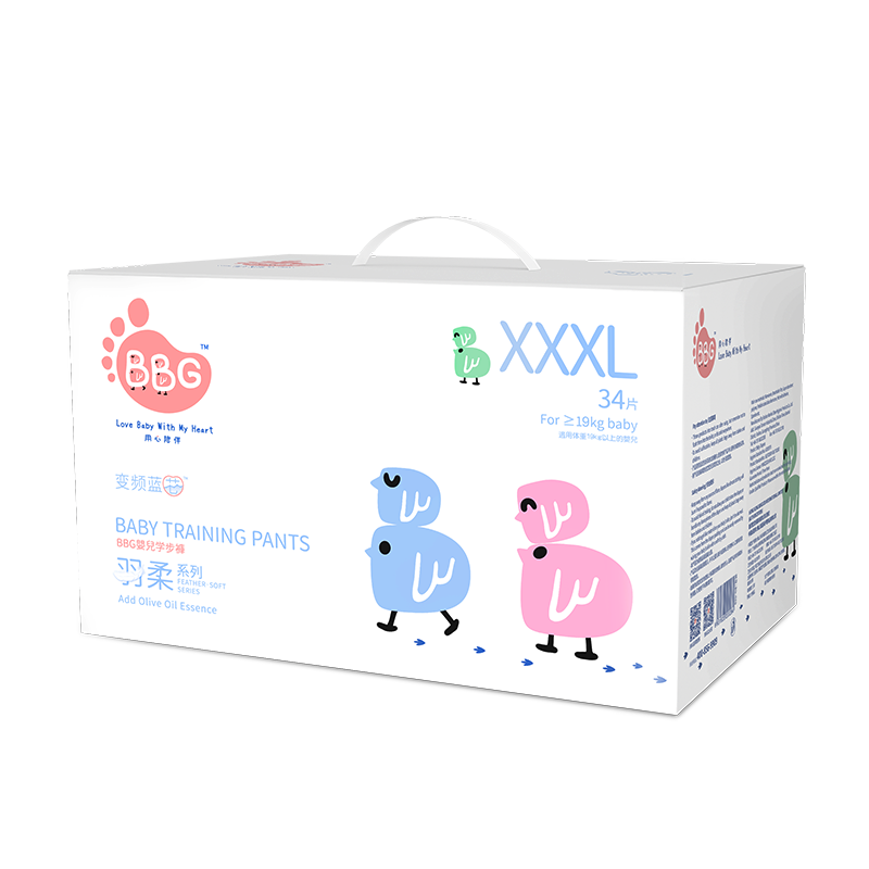 BBG蓝芯羽柔奢护系列拉拉裤价格趋势&产品特点