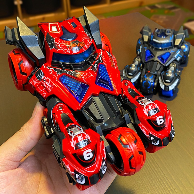 菲贝（feibei）儿童玩具男孩3-6岁合金摩托车玩具5岁生日礼物弹射赛车模型