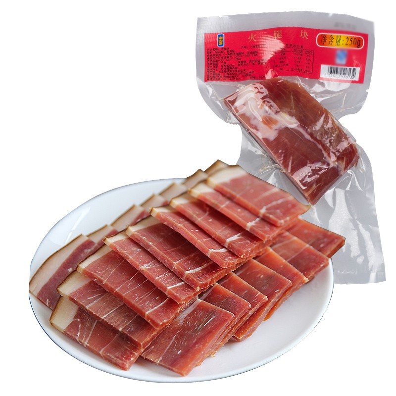 南北富 南北富火腿块250g农家腌肉猪肉块瘦肉咸肉炖汤提鲜