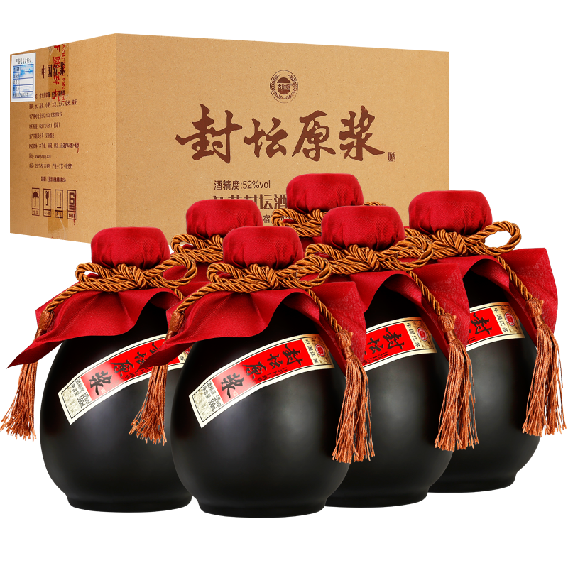 江苏洋河镇白酒封坛原浆价格和评测|怎么查白酒的历史价格