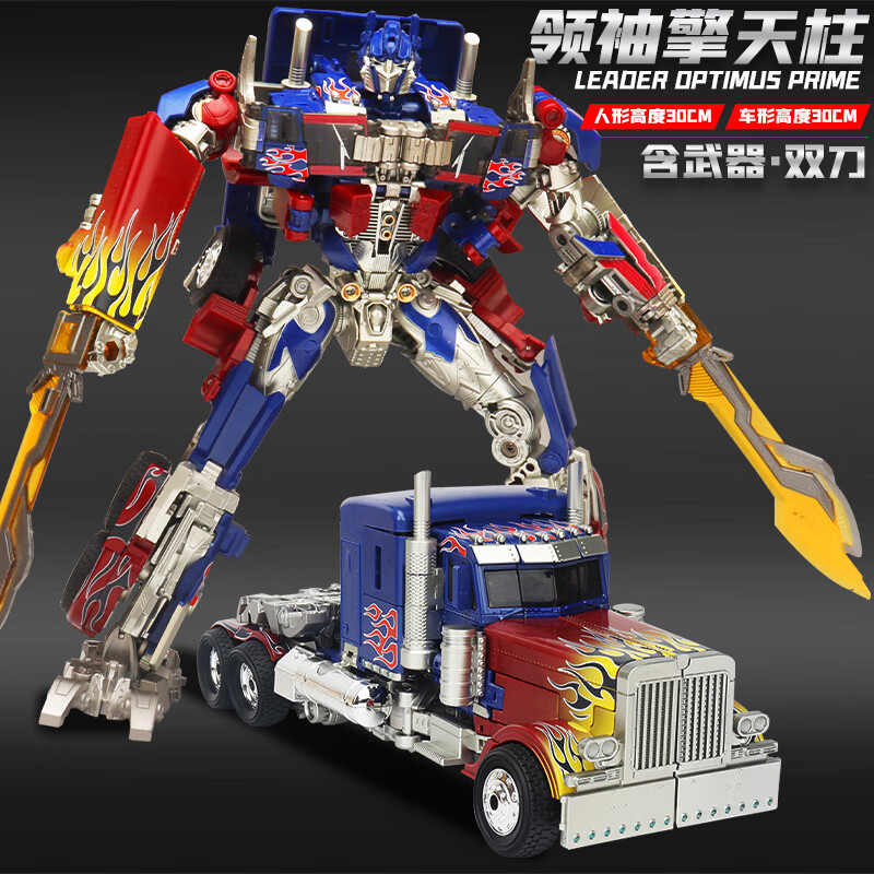 擎天柱大黄蜂变型合金版男孩模型机器人汽车人 [ss05—擎天战将]含