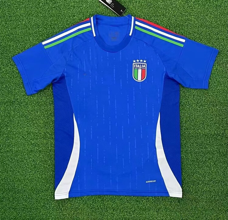 杜西哲(duxizhe)2024欧洲杯意大利球衣短袖足球服主客18号巴雷拉