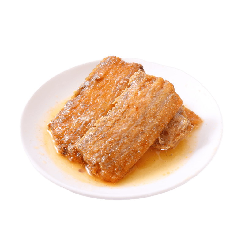 京东特价app需购券广信带鱼罐头即食海鲜下饭带鱼罐头五香带鱼罐头香