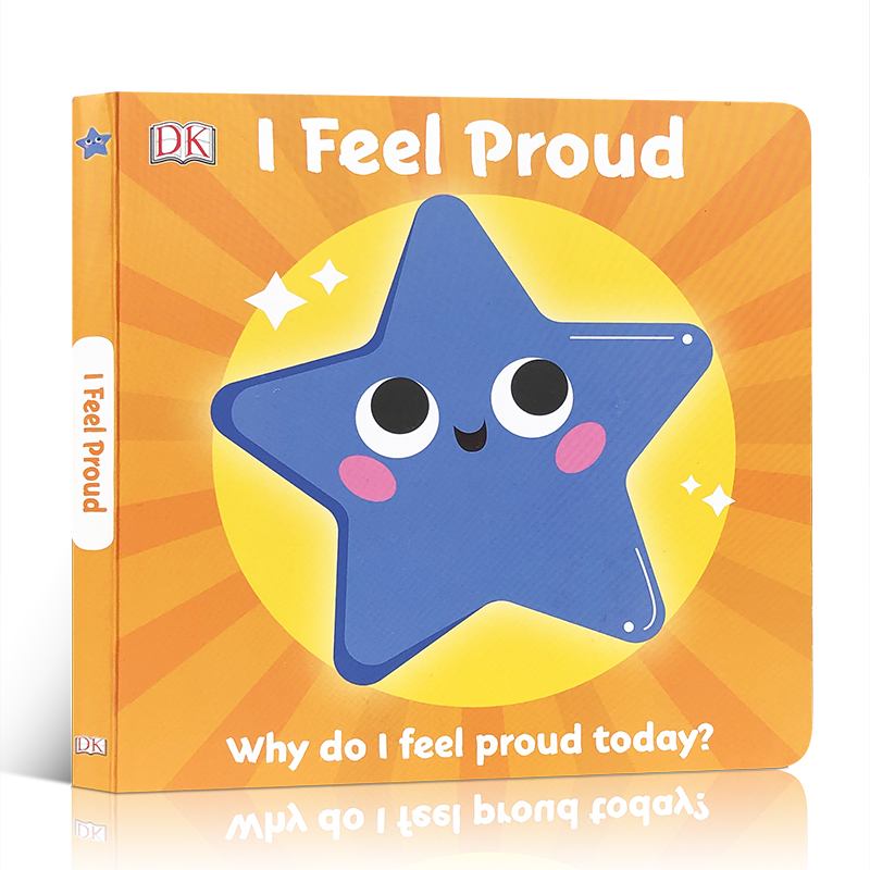 预订英文原版 dk启蒙表情包 first emotions i feel proud我感到骄傲