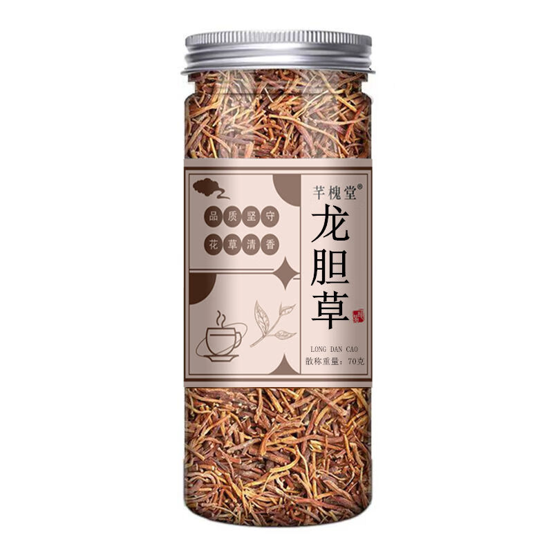 龙胆草绿茶组合当季新货新鲜正宗泡茶泡水喝 [1罐]龙胆草