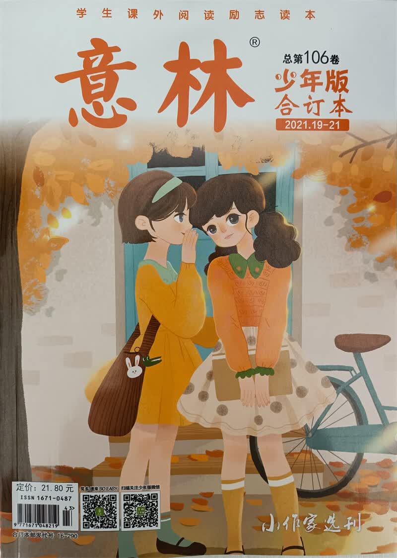 意林少年版合订本 2021年19-21106卷 京东