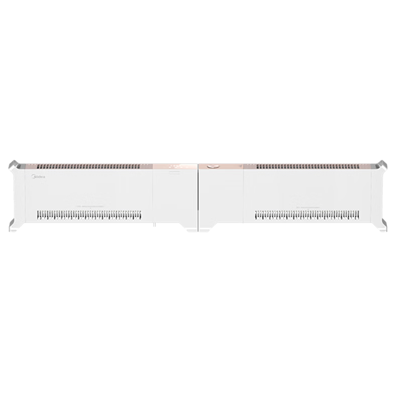 美的（Midea）石墨烯踢脚线取暖器 家用立式遥控电暖气浴室防水折叠式电暖器全屋速热暖气片移动地暖 HDU22VRS