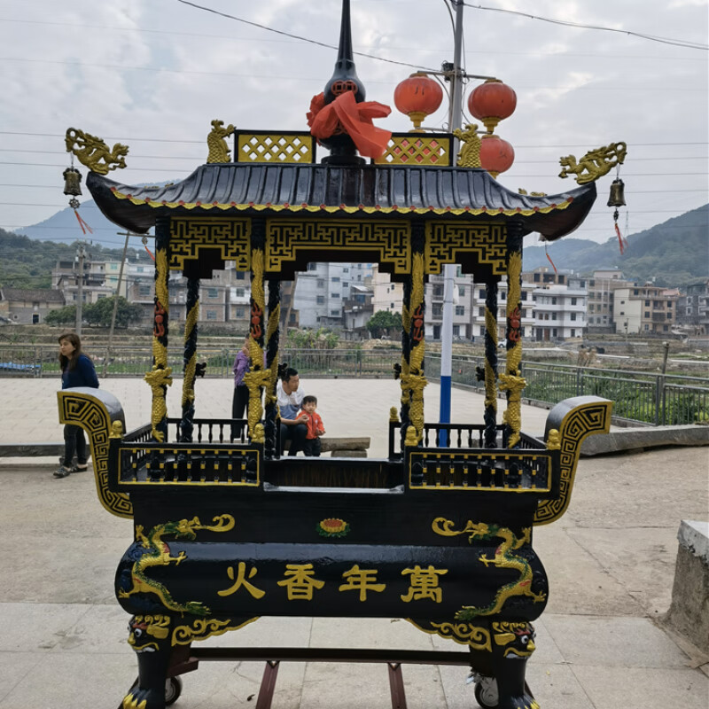 钟僖琪寺院大香炉户外超大型纯铜铸铁烧香炉大铜器土地露天上香室外