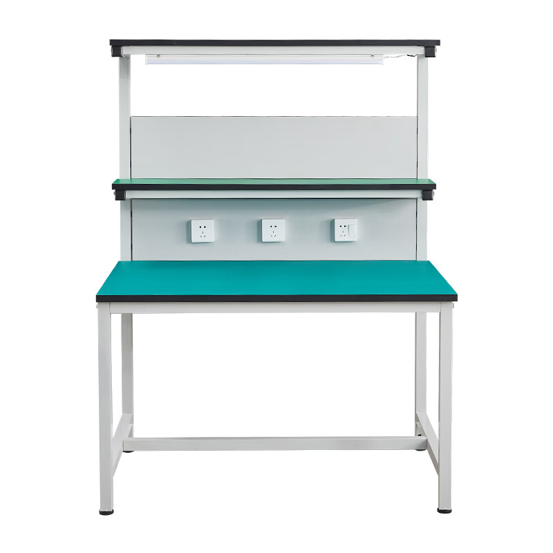 献瑜防静电工作台带灯车间流水线装配操作检验维修台注塑机工作桌 120