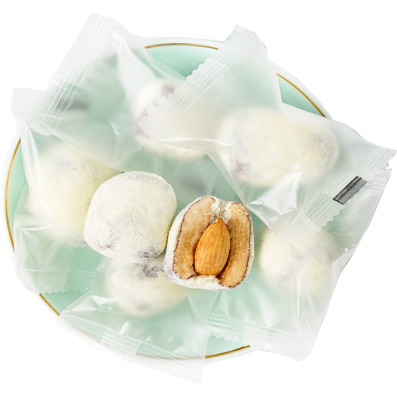 西品壹号奶枣巴旦木新疆灰枣夹心扁桃仁独立包装奶酪枣200g1袋装