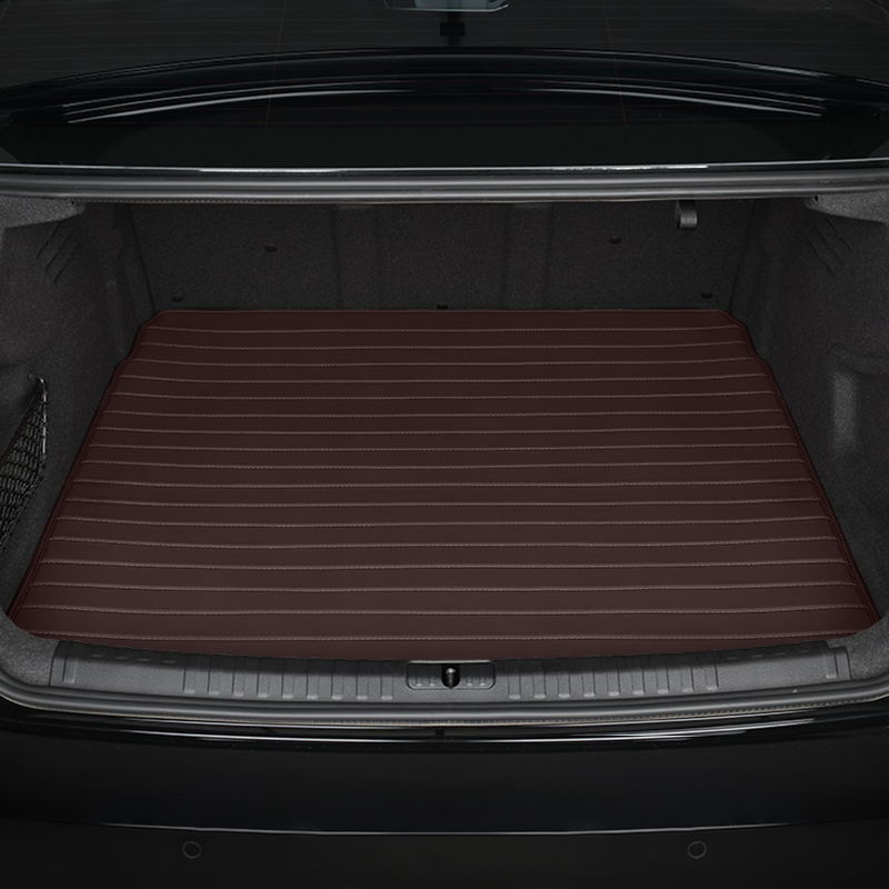 沃丹真皮汽车后备箱垫适用于24款奥迪a6l a4l  a7l a8 q5l q7q8尾箱垫