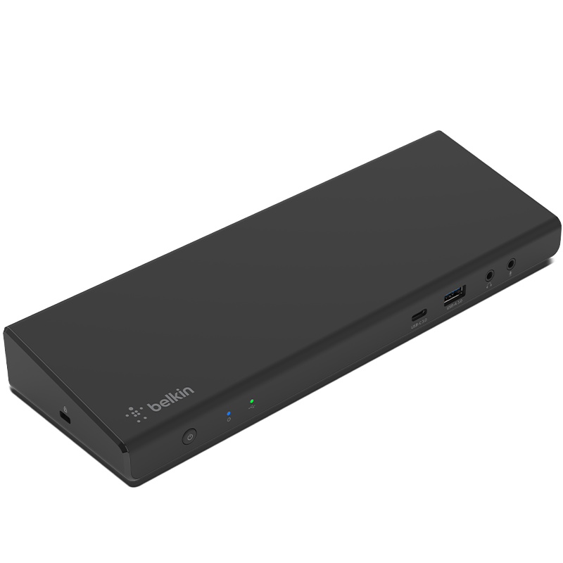 Belkin贝尔金Type-C 十五合一 扩展坞HUB笔记本释放M2芯片全性能 DP/HDMI兼容混搭转换器拓展坞 4K3屏输出100030415465