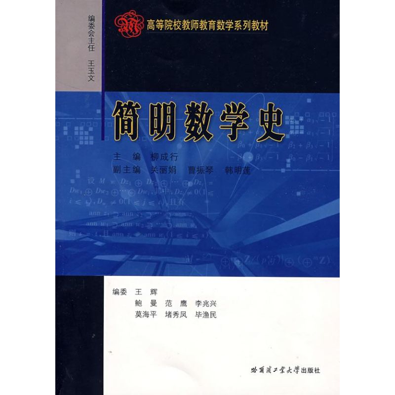 简明数学史 柳成行主编 书籍