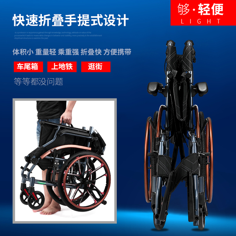 手推轮椅排名前十品牌，这10款轻便舒适，推行顺畅，出行更便利