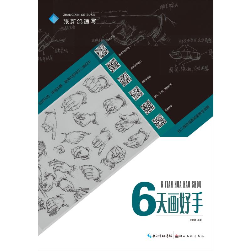 6天画好手 张新鸽 书籍