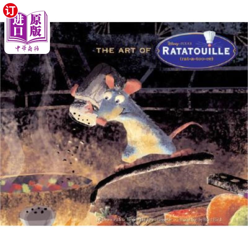 迪士尼动画料理鼠王 设定集 英文原版 art of ratatouille karen paik
