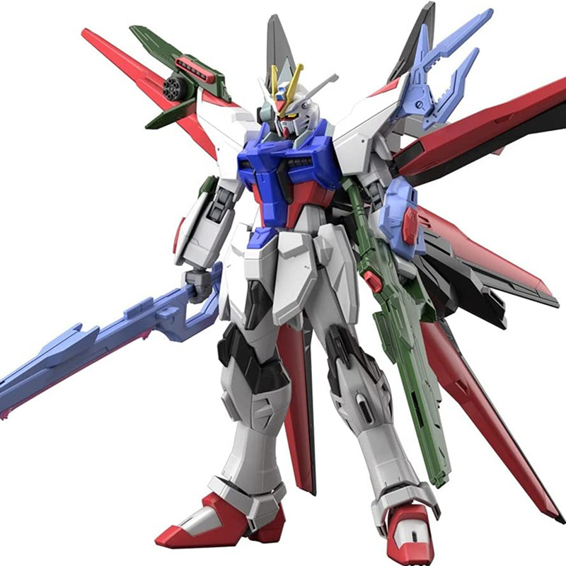 万代(bandai) hg 高达破坏者 拼装模型玩具 14cm hg 完美强袭自由