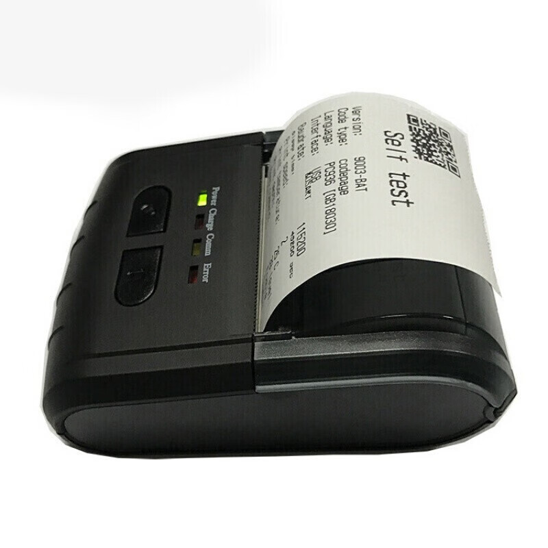 小昌哥 出租车打票机便携式车载针式44mm出租车计价器打票机专用打印