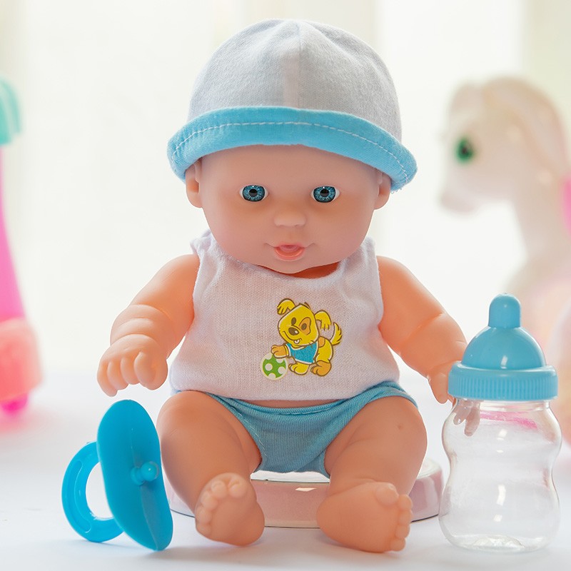 仿真婴儿洋娃娃玩具女孩全软胶育婴师模型月嫂培训会说话的假娃娃 521