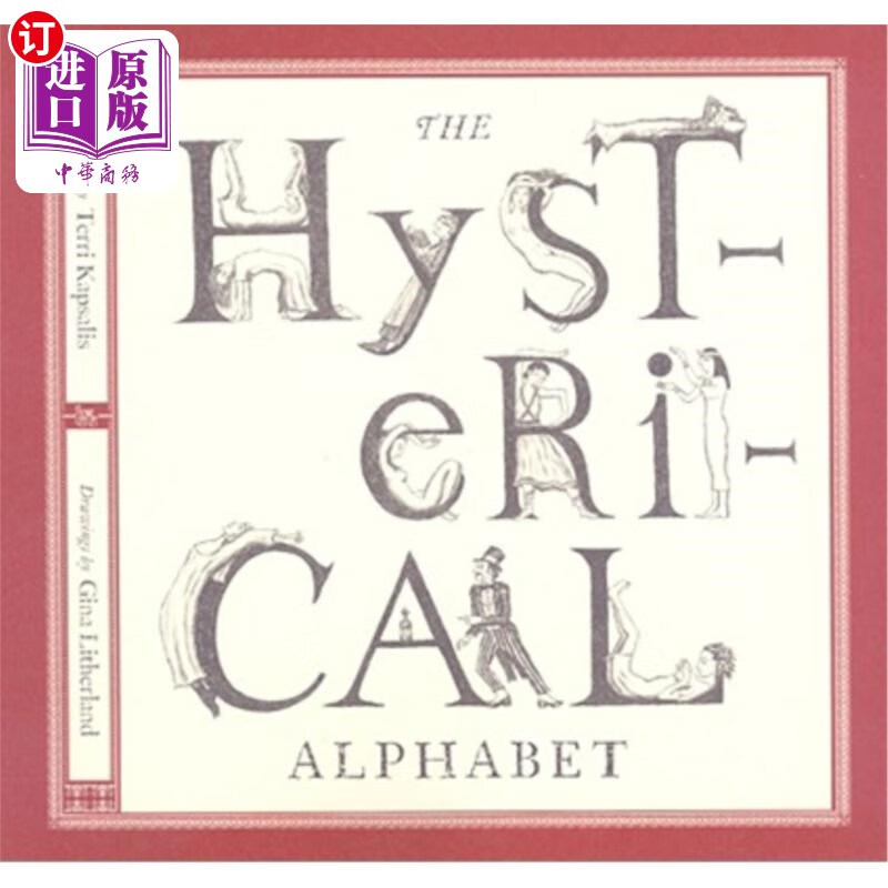 海外直订the hysterical alphabet 歇斯底里的字母表