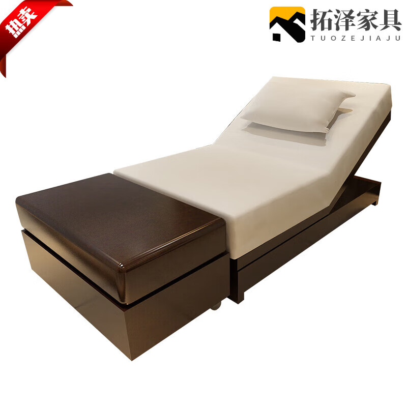 足疗按摩一体床电动沐足沙发洗泡脚桑拿会所足疗店专用躺椅足浴床2024