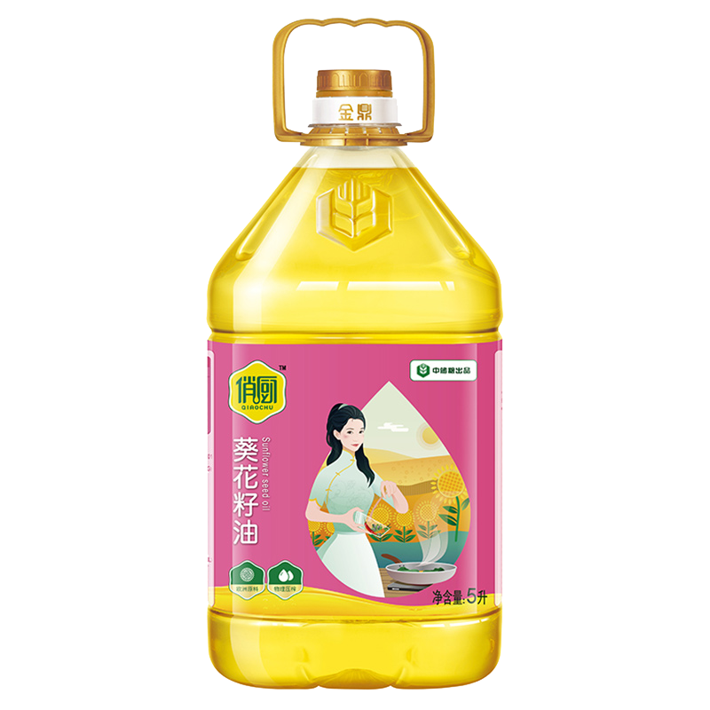 京东食用油价格走势及推荐-俏厨葵花籽油5L|食用油京东商品历史价格查询