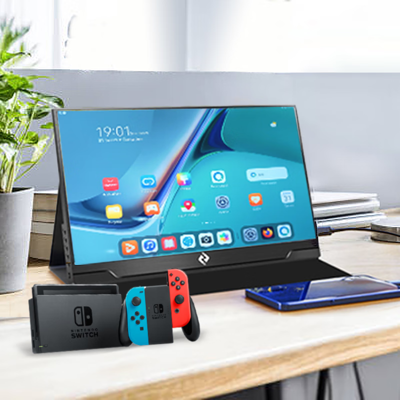6英寸触摸便携显示器switch手机投屏屏幕笔记本电脑外接拓展副屏 15.