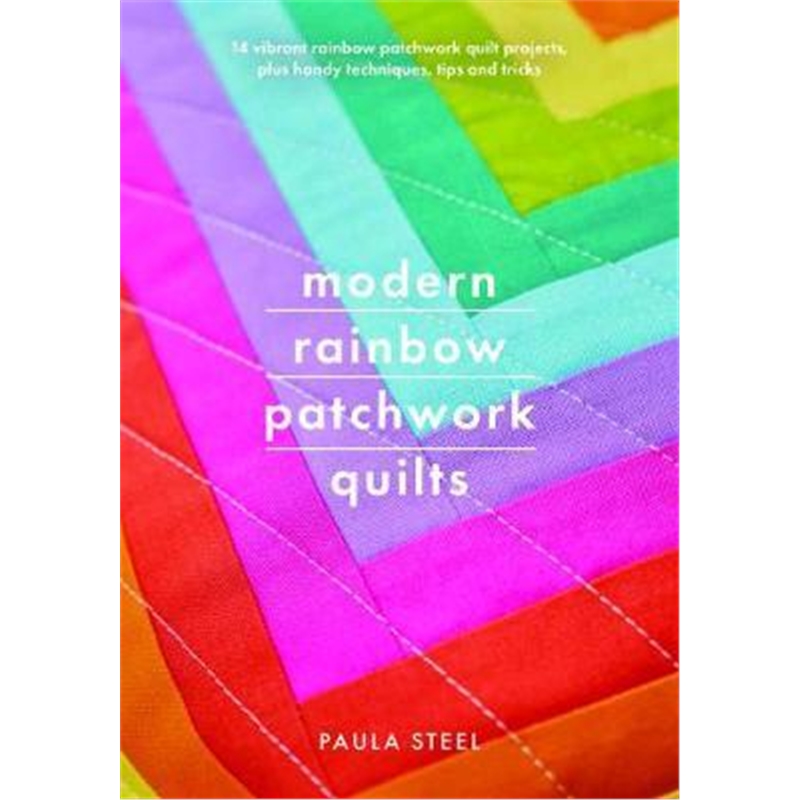 预订modern rainbow patchwork quilts