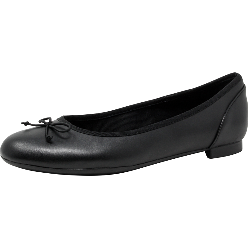 Clarks其樂(lè )女鞋單鞋 舒適平底淺口蝴蝶結芭蕾舞鞋休閑鞋 Couture Bloom 26115485 35.5