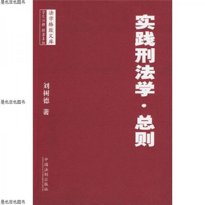 实践刑法学·总则
