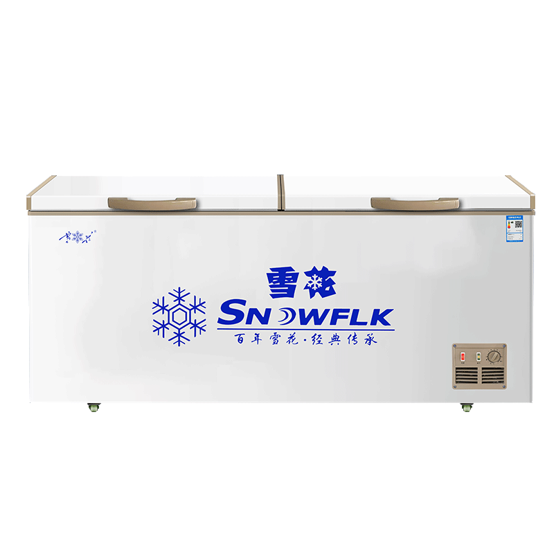 雪花（SNOWFLK）冰柜商用家用大容量卧式冰柜冷柜冷藏冷冻转换柜 BD/BC-730