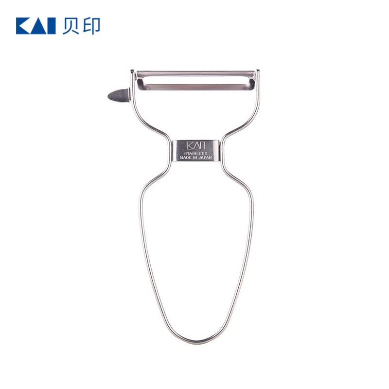 貝印全钢人体工学刨皮器削皮剥皮刀DH-7163厨房小工具日本进口