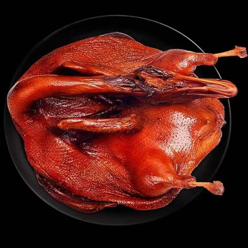 盘中玉四川特产彭州九尺板鸭五香酱香鸭肉1000g整只熟零食美味年货